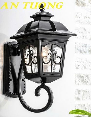  Đèn treo tường cổ điển ngoài trời trang trí mặt tiền ngoại thất 0169 