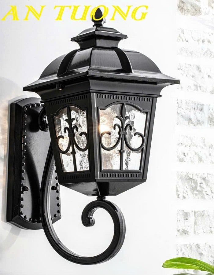 Đèn treo tường cổ điển ngoài trời trang trí mặt tiền ngoại thất 0169