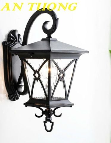  Đèn treo tường cổ điển ngoài trời trang trí mặt tiền ngoại thất 0170 