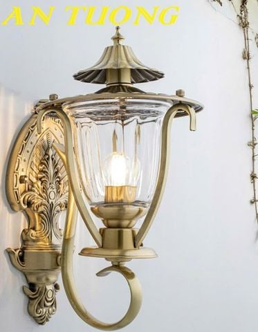  Đèn treo tường cổ điển ngoài trời trang trí mặt tiền ngoại thất 0183 