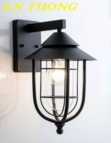  Đèn treo tường cổ điển ngoài trời trang trí ngoại thất sân vườn 0185 