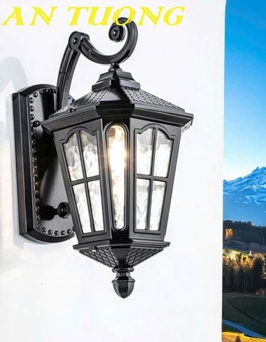  Đèn treo tường cổ điển ngoài trời trang trí ngoại thất sân vườn 0196 