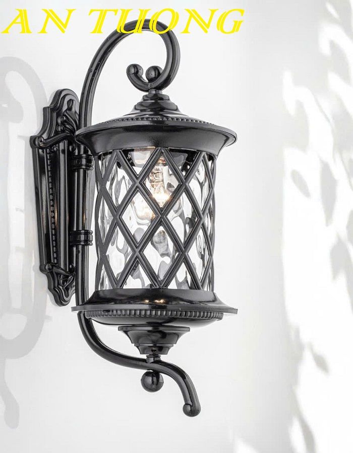 Đèn treo tường cổ điển ngoài trời trang trí ngoại thất sân vườn 0199