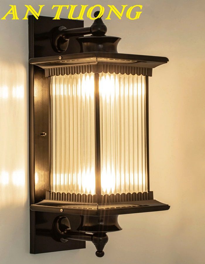 Đèn treo tường cổ điển ngoài trời trang trí ngoài nhà chống nước 005