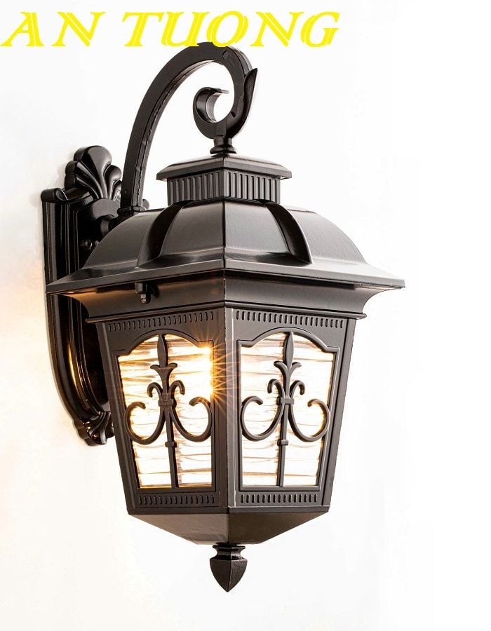 Đèn treo tường cổ điển ngoài trời trang trí ngoài nhà chống nước 008