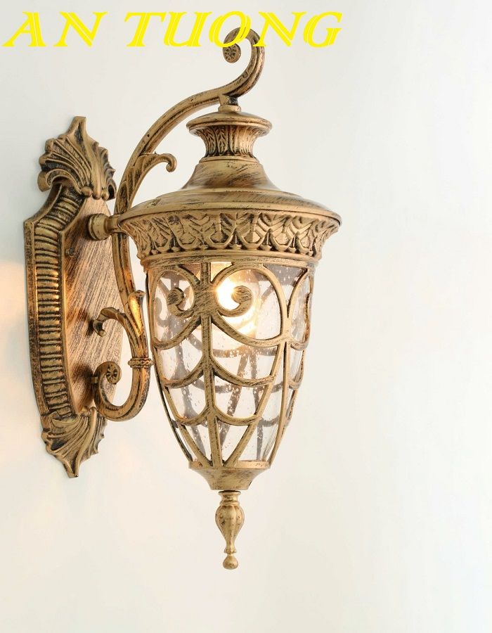 Đèn treo tường cổ điển ngoài trời trang trí ngoài nhà chống nước 009