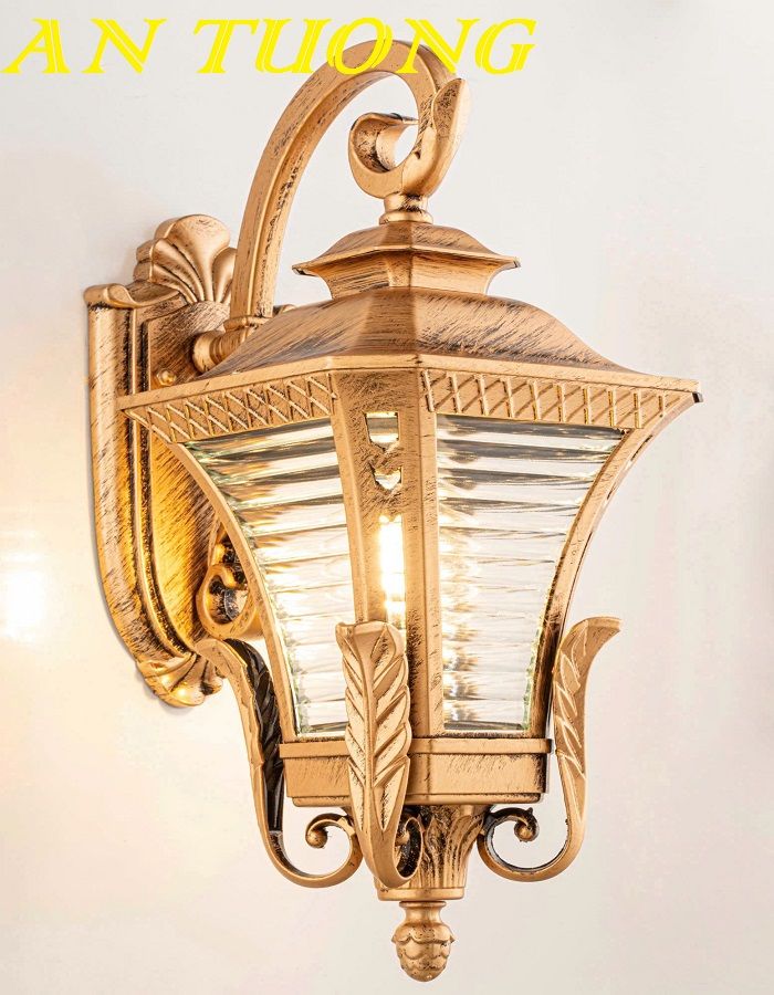 Đèn treo tường cổ điển ngoài trời trang trí ngoài nhà chống nước 011