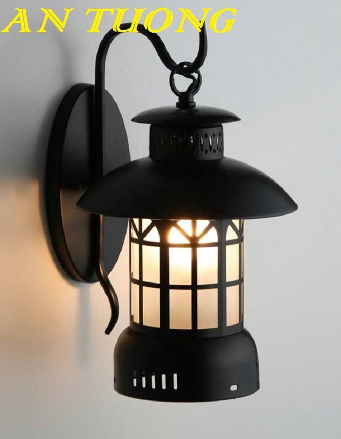 Đèn treo tường cổ điển ngoài trời trang trí ngoài nhà chống nước 047