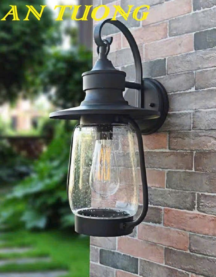 Đèn treo tường cổ điển ngoài trời trang trí ngoài nhà chống nước 051