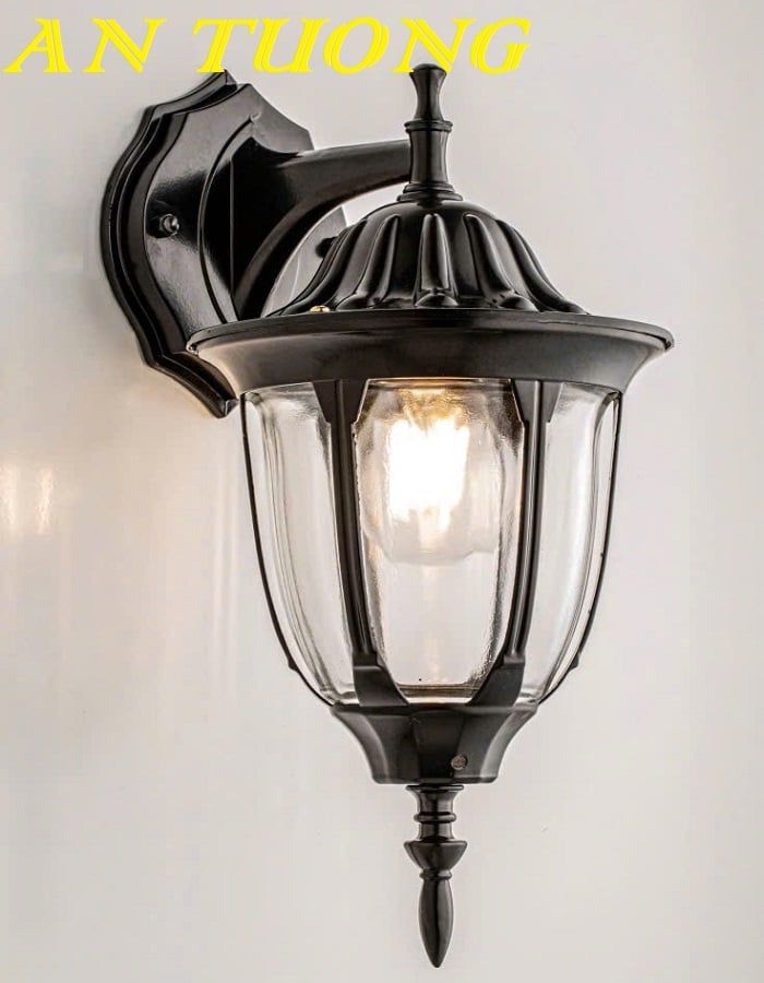 Đèn treo tường cổ điển ngoài trời trang trí ngoài nhà chống nước 054