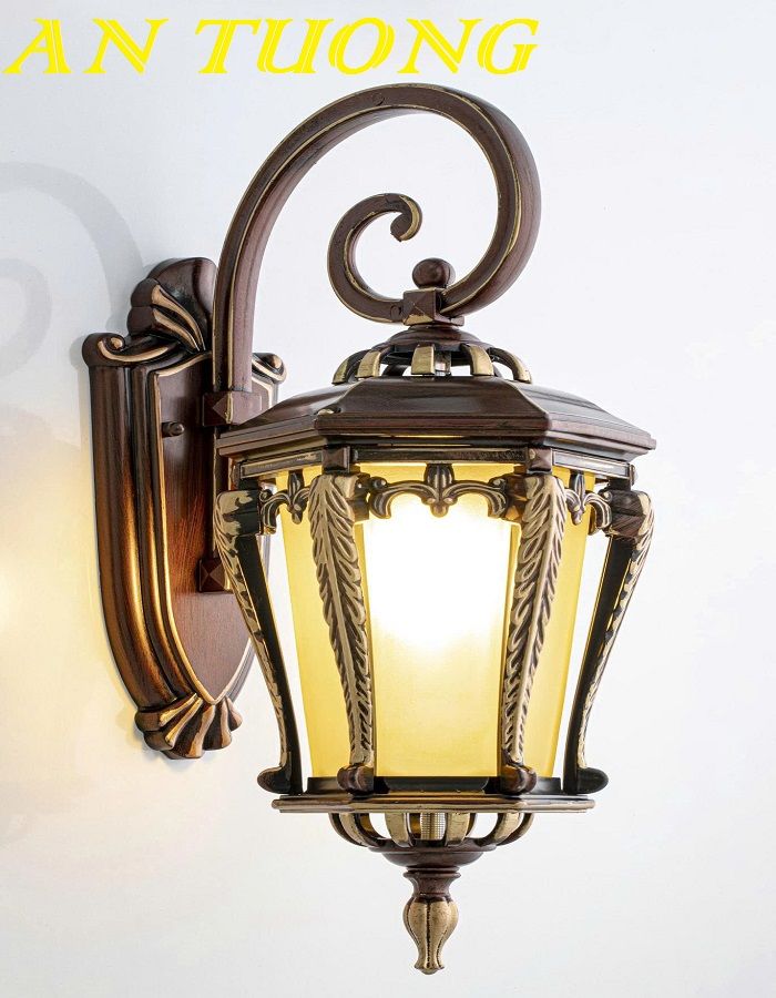 Đèn treo tường cổ điển ngoài trời trang trí ngoài nhà chống nước 079