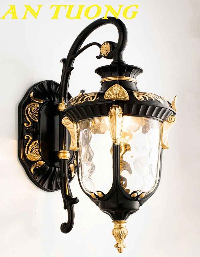 Đèn treo tường cổ điển ngoài trời trang trí ngoài nhà chống nước 081