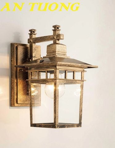 Đèn treo tường cổ điển ngoài trời trang trí ngoài nhà chống nước