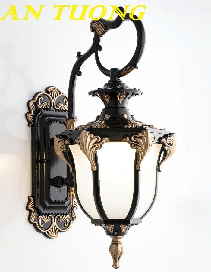 Đèn treo tường cổ điển ngoài trời trang trí ngoài nhà chống nước 119