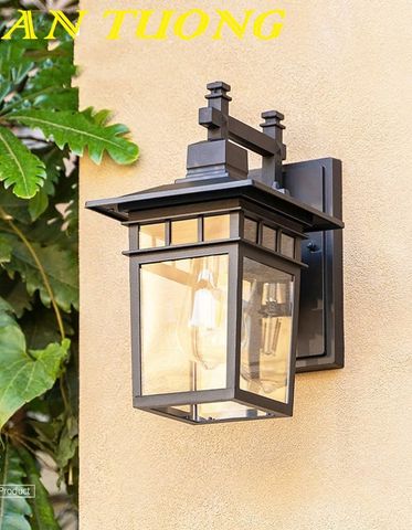 Đèn treo tường cổ điển ngoài trời trang trí ngoài nhà chống nước