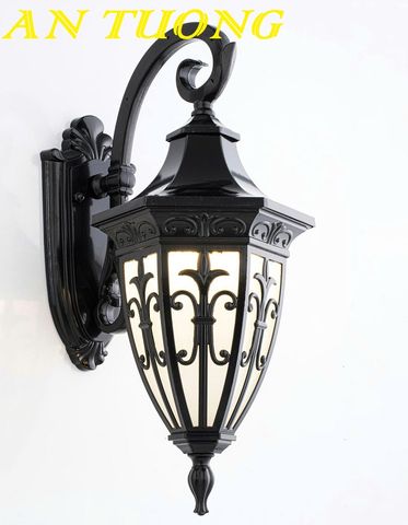 Đèn treo tường cổ điển ngoài trời trang trí ngoài nhà chống nước