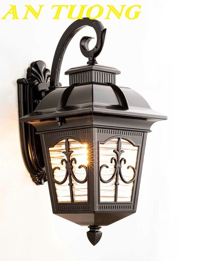 Đèn treo tường cổ điển ngoài trời trang trí ngoài nhà chống nước 151