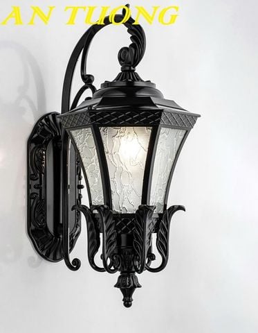 Đèn treo tường cổ điển ngoài trời trang trí ngoài nhà chống nước