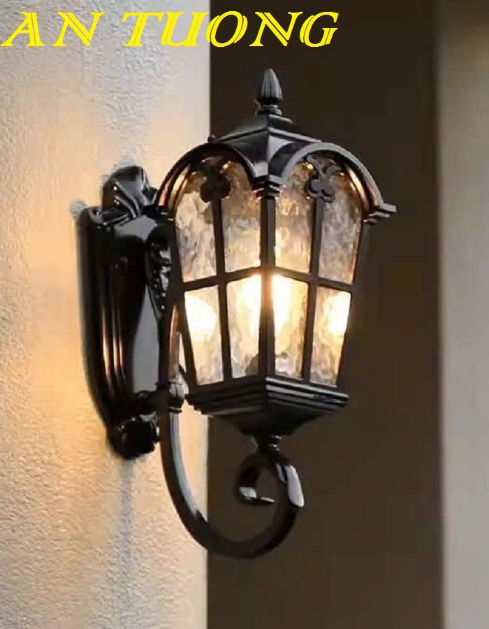 Đèn treo tường cổ điển ngoài trời trang trí ngoài nhà chống nước 158