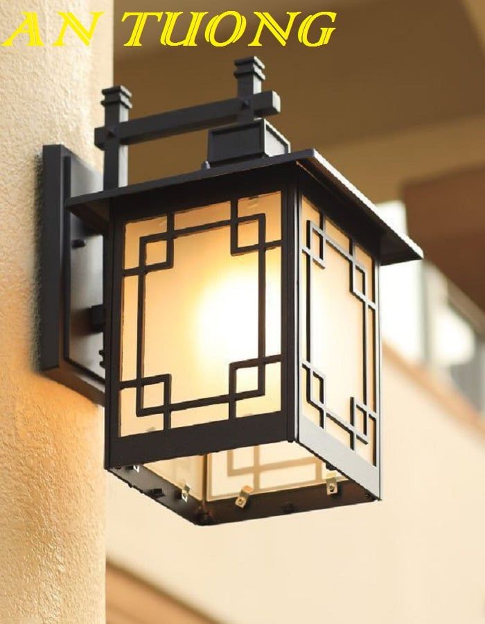Đèn treo tường cổ điển ngoài trời trang trí ngoài nhà chống nước 160