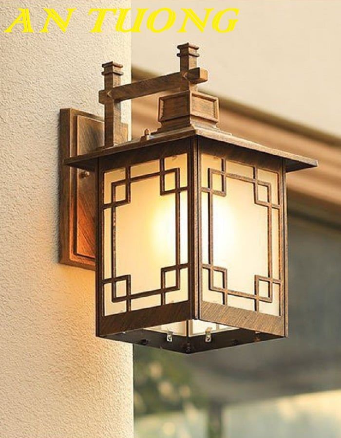 Đèn treo tường cổ điển ngoài trời trang trí ngoài nhà chống nước 161