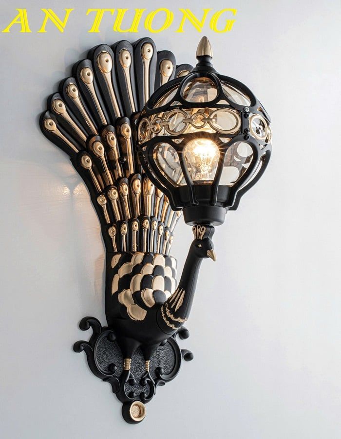 Đèn treo tường cổ điển trang trí ngoài trời ngoại thất cổ điển 0173