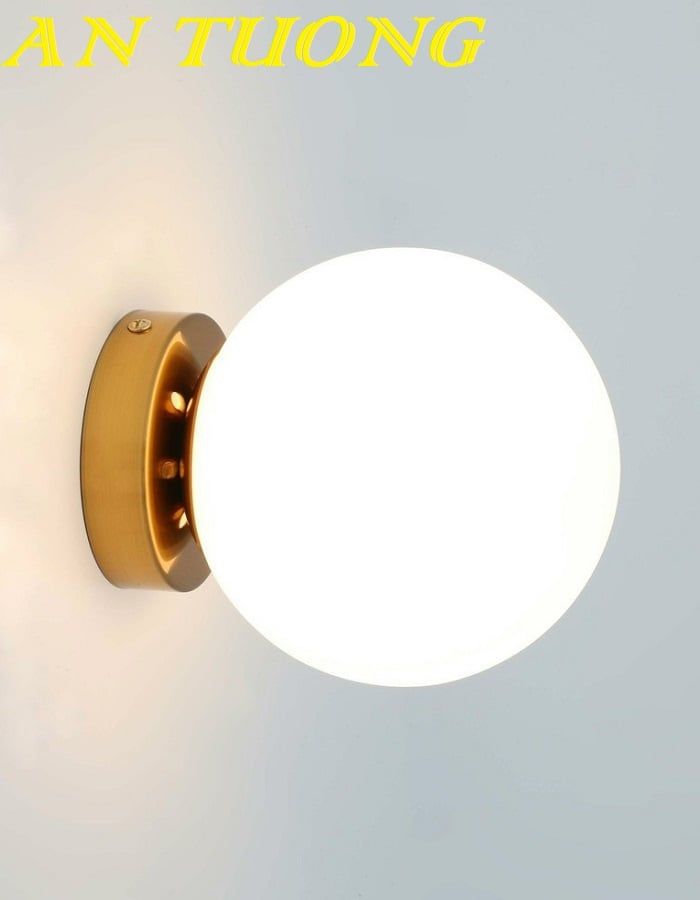 đèn treo tường hình tròn decor trang trí nội thất phòng khách phòng ngủ cầu thang đẹp hiện đại 0229