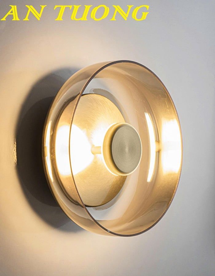 đèn treo tường hình tròn decor trang trí nội thất phòng khách phòng ngủ cầu thang đẹp hiện đại 0231