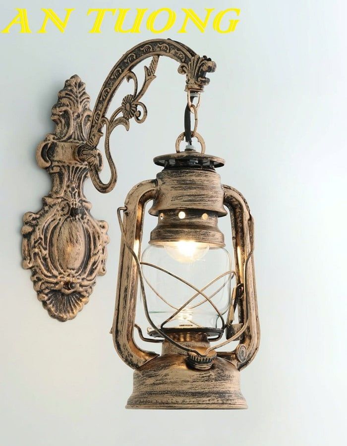 Đèn treo tường kiểu cổ decor trang trí 001