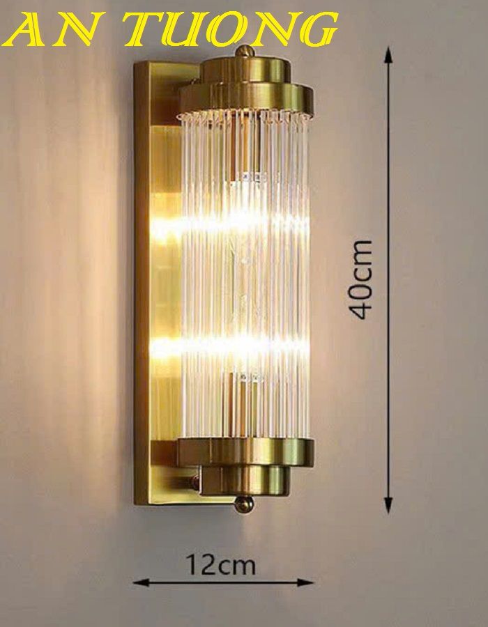 Đèn treo tường pha lê đẹp hiện đại decor trang trí nội thất 007