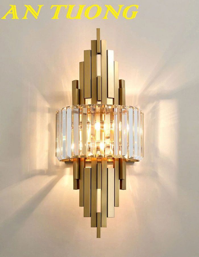 Đèn treo tường pha lê đẹp hiện đại decor trang trí nội thất 009