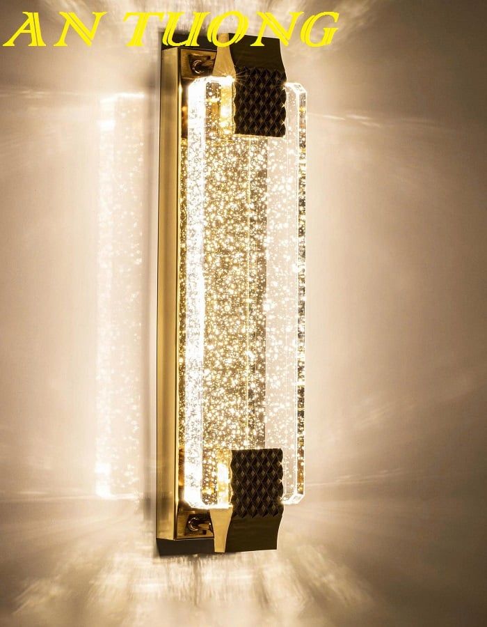 Đèn treo tường pha lê đẹp hiện đại decor trang trí nội thất 023