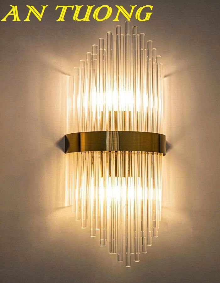 Đèn treo tường pha lê đẹp hiện đại decor trang trí nội thất 025
