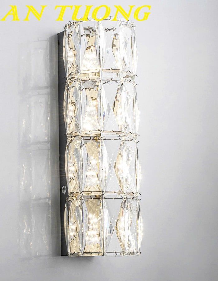 Đèn treo tường pha lê đẹp hiện đại decor trang trí nội thất 027