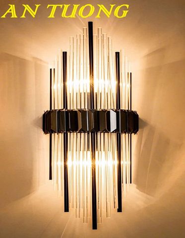Đèn treo tường pha lê đẹp hiện đại decor trang trí nội thất