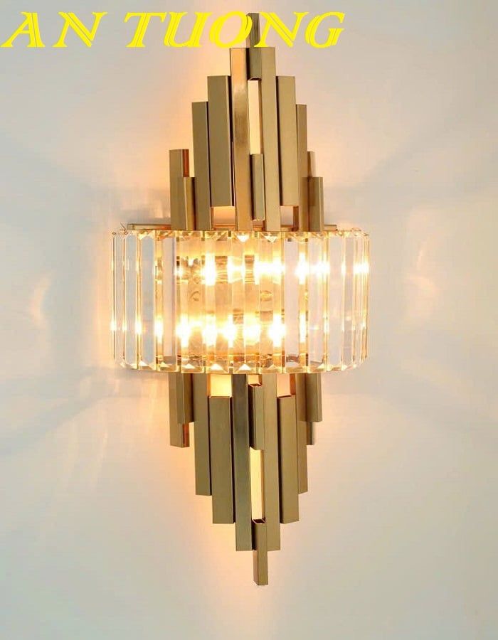 Đèn treo tường pha lê đẹp hiện đại decor trang trí nội thất 073