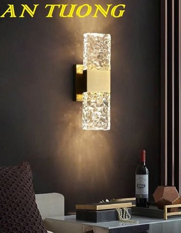 Đèn treo tường pha lê đẹp hiện đại decor trang trí nội thất