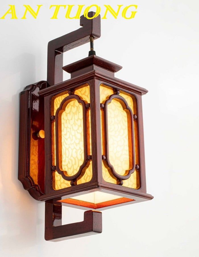 Đèn treo tường phòng thờ decor trang trí phòng thờ cổ kính sang trọng 001