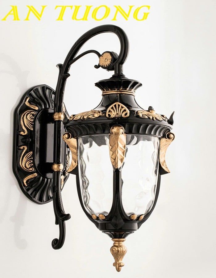 Đèn treo tường trang trí ngoài trời cổ điển chống nước 0163