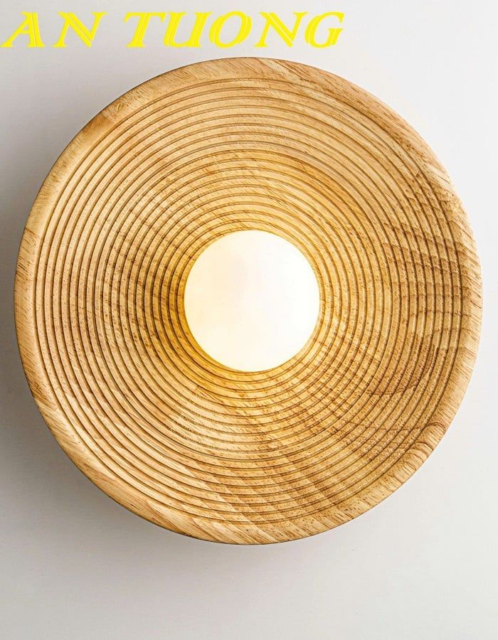 Đèn treo tường wabi sabi decor trang trí nội thất phòng khách, phòng ngủ 001