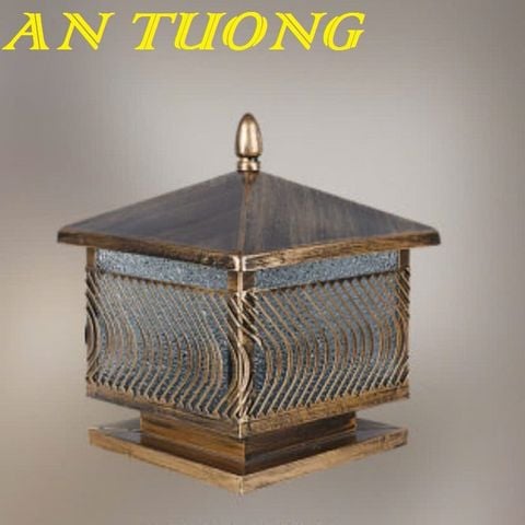  Đèn trụ cổng đẹp 200x200 trang trí hàng rào sân vườn ngoài trời 004 