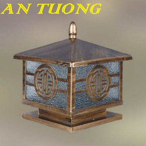  Đèn trụ cổng đẹp 250x250 trang trí hàng rào sân vườn ngoài trời 003 