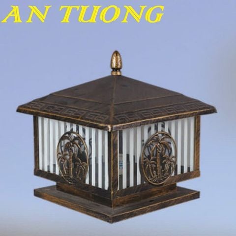  Đèn trụ cổng đẹp 250x250 trang trí hàng rào sân vườn ngoài trời 005 