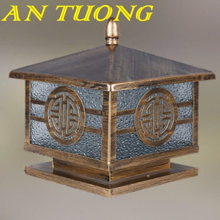 Đèn trụ cổng đẹp 300x300 trang trí hàng rào sân vườn ngoài trời 003