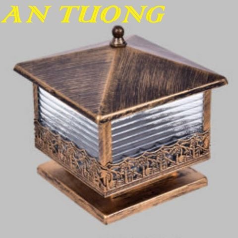 Đèn trụ cổng đẹp 300x300 trang trí hàng rào sân vườn ngoài trời 006 