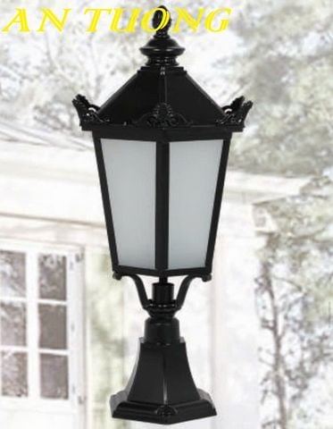 Đèn trụ cổng đẹp trang trí hàng rào sân vườn ngoài trời