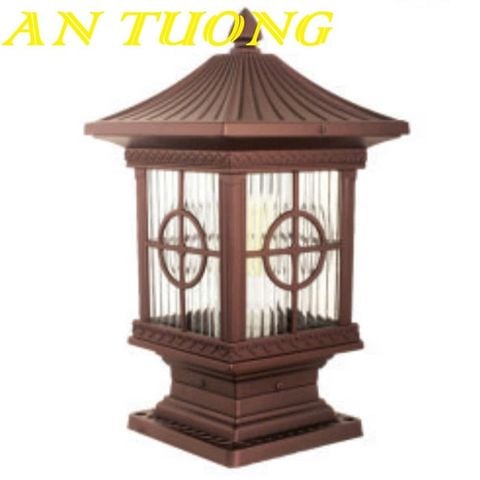  Đèn trụ cổng đẹp trang trí hàng rào sân vườn ngoài trời chống nước 009 