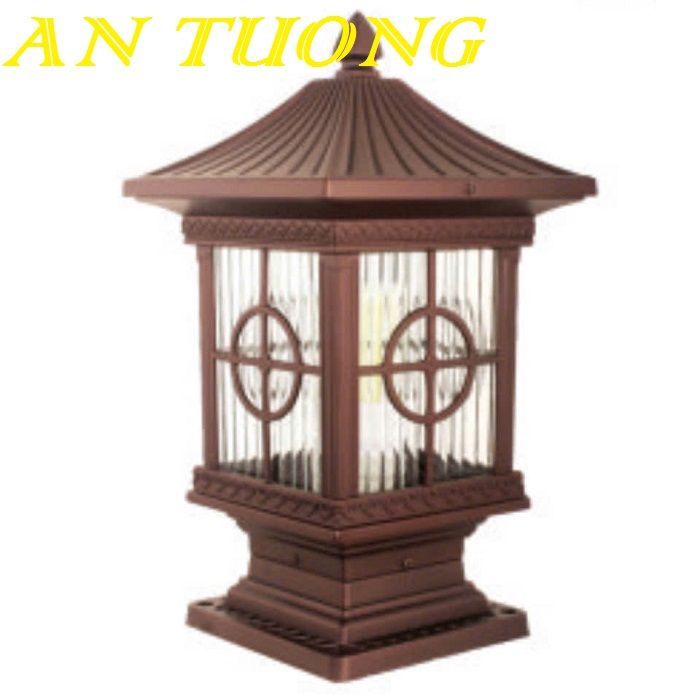 Đèn trụ cổng đẹp trang trí hàng rào sân vườn ngoài trời chống nước 009