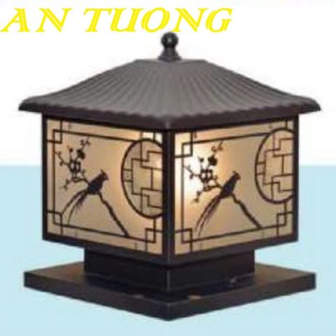 Đèn trụ cổng đẹp trang trí hàng rào sân vườn ngoài trời