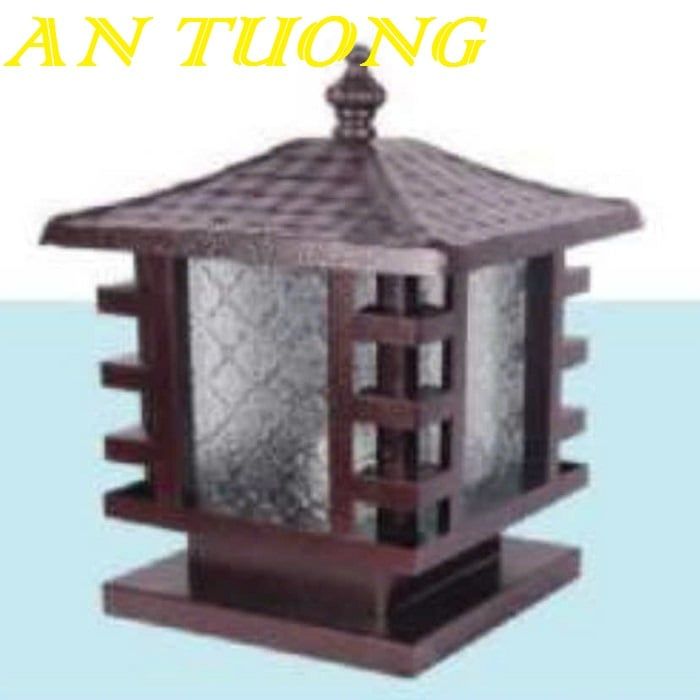 Đèn trụ cổng đẹp trang trí hàng rào sân vườn ngoài trời 005